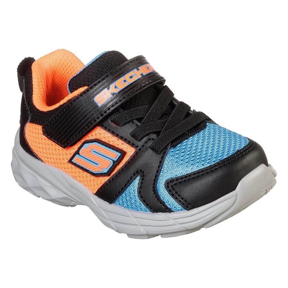 BRAND NEW boy toddler Skechers interpulse velcro shoes size 5 - Picture 1 of 5